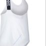 nike top white & black racer back Image 6