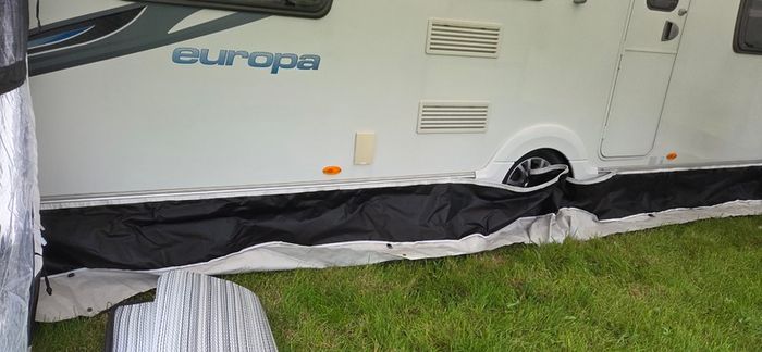 Caravan awning