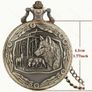 Vintage Quartz Pocket Watch, New, unopened. Image 6