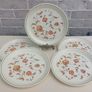 Fabulous Set of Five Dinner Plates and Five Breakfast Plates by Arklow Pottery in the Brendan Erin Stone, Unknown Pattern Name Image 9