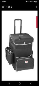 Jantex mobile housekeeping cart - Large - Black - Slightly Used