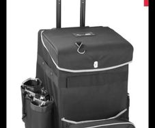 Jantex mobile housekeeping cart - Large - Black - Slightly Used