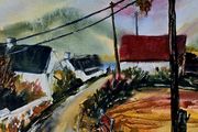 Connemara home watercolour