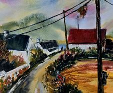Connemara home watercolour