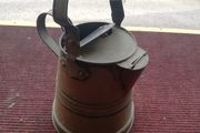 antique copper churn