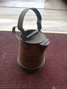 antique copper churn