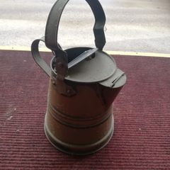 antique copper churn
