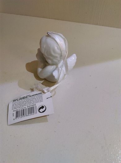 Elegant Small Hanging Angel Figurine