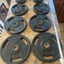 Olympic 20kg 7 Foot Olympic Barbell + High End Urethane Olympic Weight Plates Image 2
