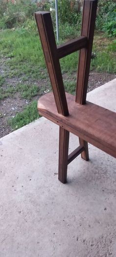 Benches Set of Two Solid Oak Antique