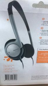 Old School Philips Headphones Corded