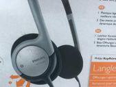Old School Philips Headphones Corded