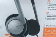 Old School Philips Headphones Corded