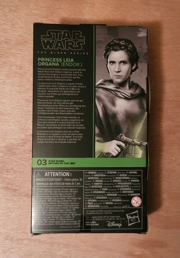 Star Wars Princess Leia Organa 6" Scale Black Series New & Unopened