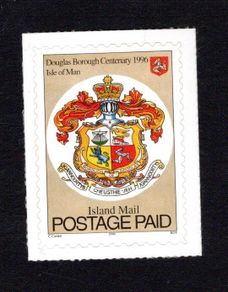 1996 Isle of Man Centenary of Douglas Borough Commemorative Stamp Mint Never Hinged (MNH)