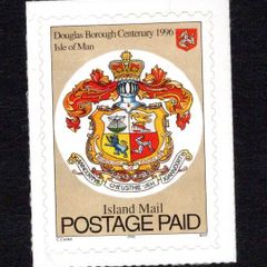1996 Isle of Man Centenary of Douglas Borough Commemorative Stamp Mint Never Hinged (MNH)