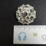 Vintage Cut Crystal Glass Brooch Image 3