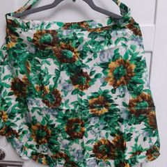 Vintage Irish floral apron