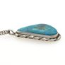 Vintage 925 Sterling Silver & Turquoise Necklace Image 6