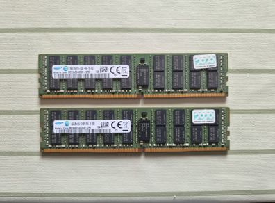 Samsung 32gb (2x16gb) Ddr4 Sdram Ecc Memory