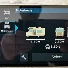 camper sat nav