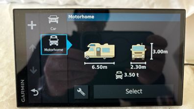 camper sat nav