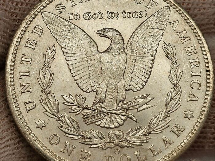 USA United States Silver 1899 O Morgan Dollar Beautiful Uncirculated Lustrous Superb!