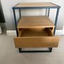 Oak Bedside Lockers / Side Tables  Like New Image 2