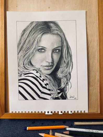 Cameron Diaz Drawing
