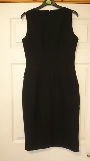 Black dress, size UK 10-12