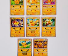 Pokemon TCG 30th Celebration Pikachu Cards Lot English