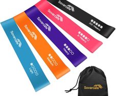 Resistance bands [Set of 5] Exercise Bands Set