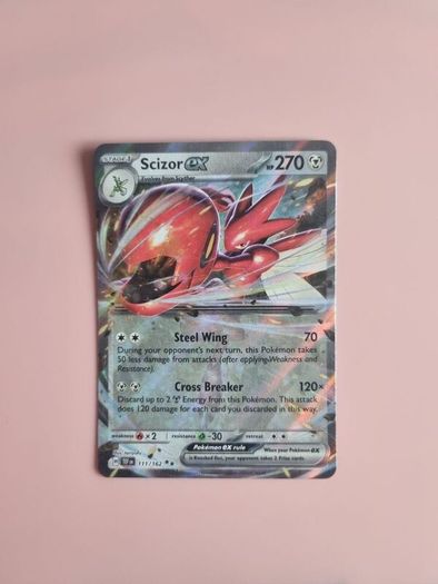 Scizor Ex Pokemon Card (111/162) from Temporal Forces