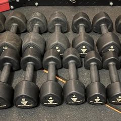 Weights Dumbbells - 10 Pairs - 1KG 1 - 10KG Range