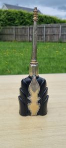 Art Deco Metal Perfume Bottle