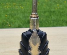 Art Deco Metal Perfume Bottle