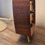 Kienzle wooden tripod clock vintage mid century Image 3