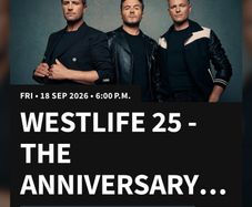 Westlife Ticket Standing
