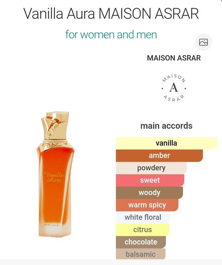 Maison Asrar Vanilla Aura