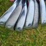 Taylormade rac  irons 3-5-7-8-9-pw-sw golf pride and taylormade grips  In excellent condition Image 7