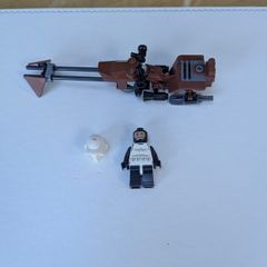 100% lego Scout biker and bike