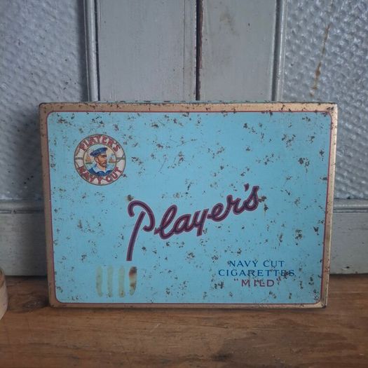 Player's Navy Cut Cigarette Tins