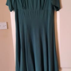 Vintage Silk Laura Ashley Dress - Size 10