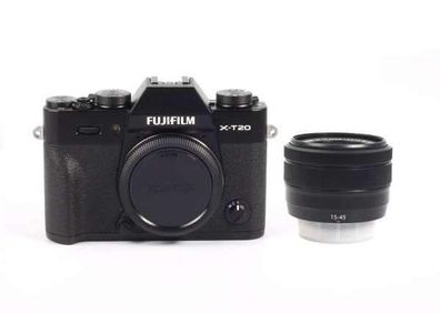 Fujifilm X-T20 Kit with Fujinon XC 15-45mm f/3.5-5.6 (Black or Silver) - Brand New)