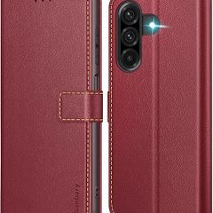 Wallet Book Case for Samsung Galaxy A37, A57, Premium PU Leather Flip Wallet Case [Full Protection] [Card Slots] [Kickstand]