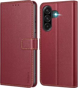 Wallet Book Case for Samsung Galaxy A37, A57, Premium PU Leather Flip Wallet Case [Full Protection] [Card Slots] [Kickstand]
