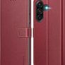 Wallet Book Case for Samsung Galaxy S26, S26 Plus, S26 Ultra Premium PU Leather Flip Wallet Case [Full Protection] [Card Slots] [Kickstand] Image 10