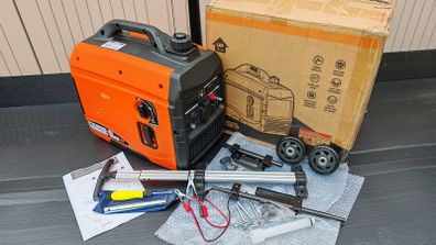 New 2.3KW Inverter Generator with wheels and Retractable handle