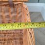Large Wicker Picnic Basket / Storage Hamper Image 4