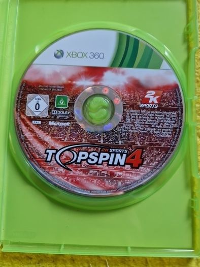 Top Spin 4 2K sports Xbox360 Games Original